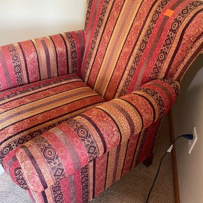 Sale Photo Thumbnail #375: Striped chair