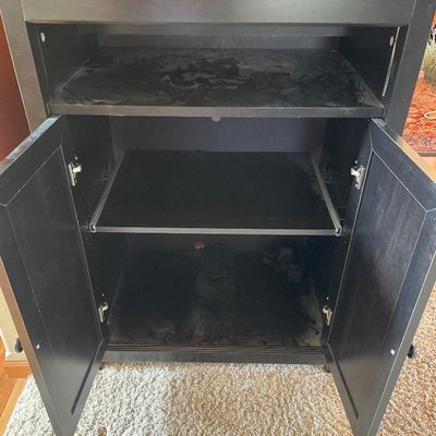 Sale Photo Thumbnail #35: Black cabinet