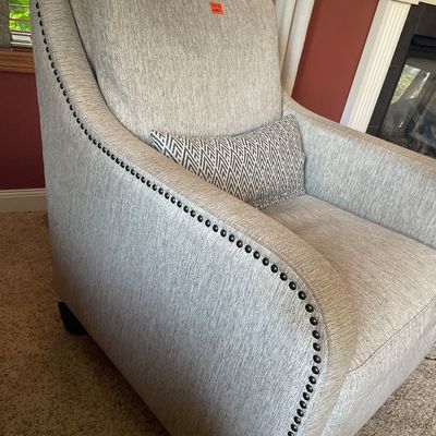 Sale Photo Thumbnail #94: Grey accent chairs