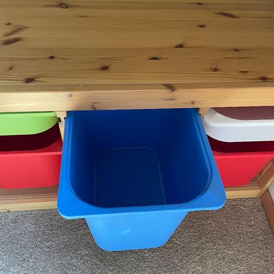 Sale Photo Thumbnail #270: Toy organizer with plastic bins