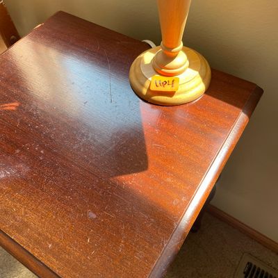 Sale Photo Thumbnail #316: Table with lamp