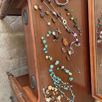 Sale Photo Thumbnail #308: Necklaces and bracelets