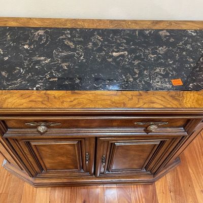 Sale Photo Thumbnail #24: With marble top and floral decor
Quality piece