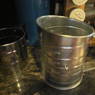 Sale Photo Thumbnail #172: Spice rack and flour sifters