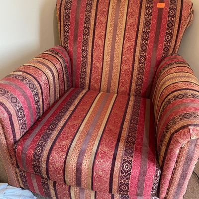 Sale Photo Thumbnail #373: Striped chair