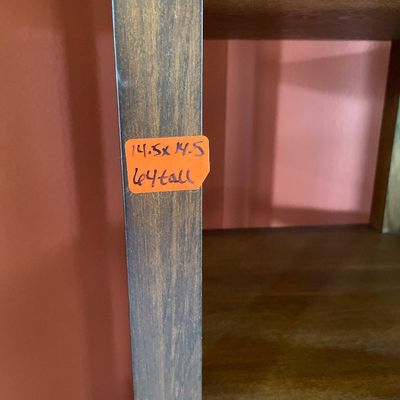 Sale Photo Thumbnail #48: Tall shelving stand