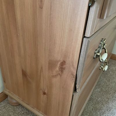 Sale Photo Thumbnail #289: Decorative dresser
Has some damage on the side