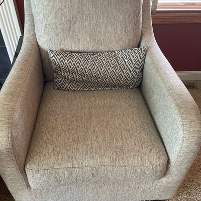 Sale Photo Thumbnail #97: Grey accent chairs