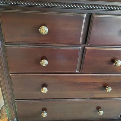 Sale Photo Thumbnail #350: Quality dresser and matches dresser wirh mirror