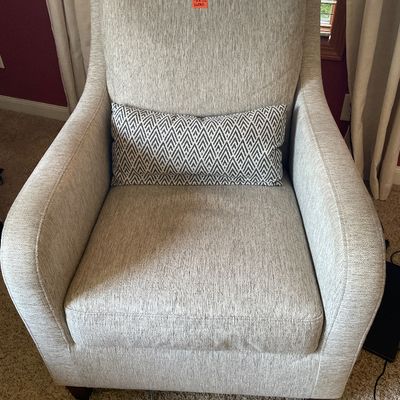 Sale Photo Thumbnail #93: Grey accent chairs