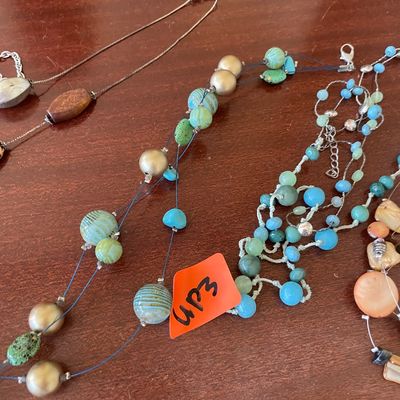 Sale Photo Thumbnail #311: Necklaces and bracelets