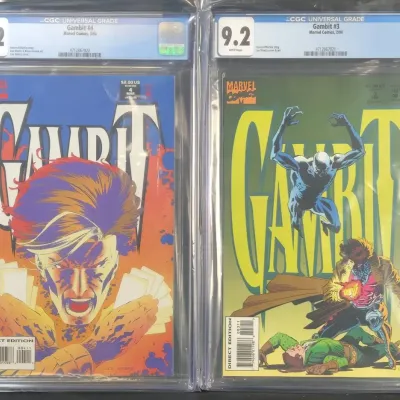 2 1994 Gambit Comics, CGC 9.2