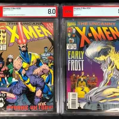 1991 & 1994 X-Men Comics, PSA Graded, 2 Total 