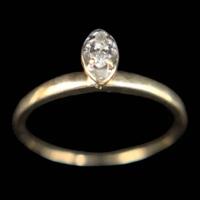 14K Yellow & White Gold Diamond Ring NAGL #1108011