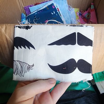 Mustaches to go with some mustache Christmas trees we found