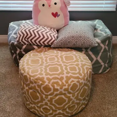 Pouf There It Is! – Decorative Poufs & Coordinating Accessories 