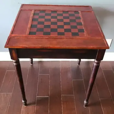 Game On! Chess, Checkers & Chit-Chat Table Ready for Battle