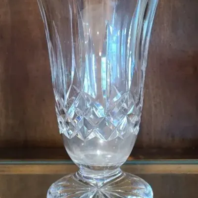 Fabulous Footed Waterford Crystal Vase 