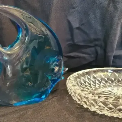 Fish & Dish - Decorative Glass Accents