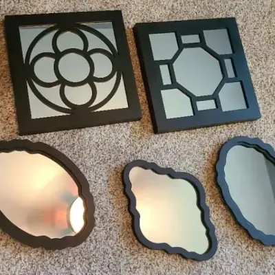Into the Looking Glass Hanging Mirrors