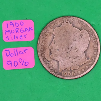 Sale Photo Thumbnail #306: 1900 Morgan Dollar 