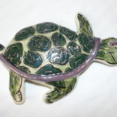 Sale Photo Thumbnail #390: Pottery Turtle 