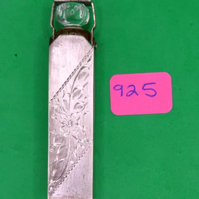 Sale Photo Thumbnail #286: Sterling Silver Perfume Bottle 