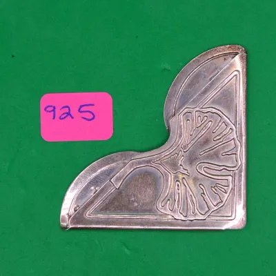 Sale Photo Thumbnail #282: Sterling Silver Corner Protector 