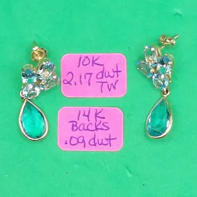 Sale Photo Thumbnail #201: Gold Earrings