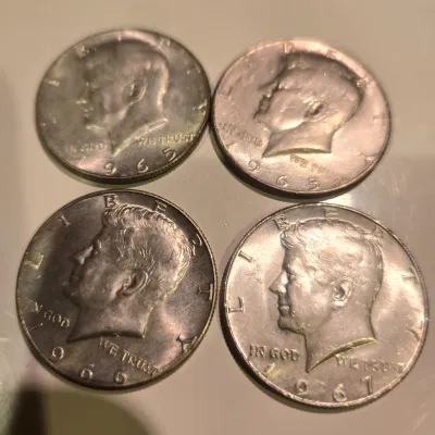 40% Silver Kennedy Half Dollars  