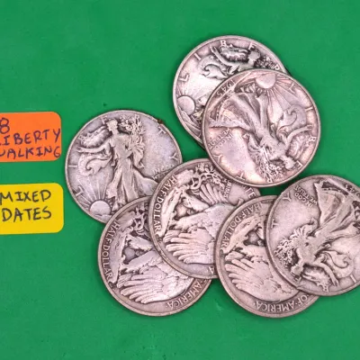 Sale Photo Thumbnail #315: Walking Liberty Half Dollars