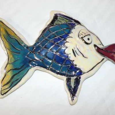 Sale Photo Thumbnail #391: Pottery Fish