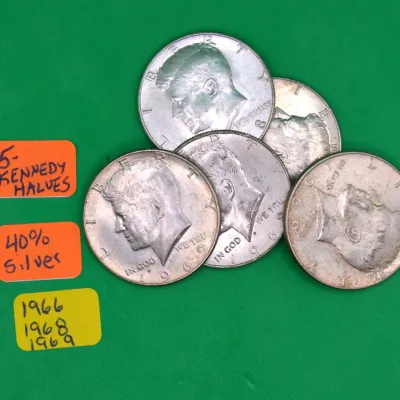 Sale Photo Thumbnail #318: Kennedy Half Dollars