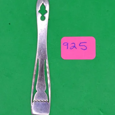 Sale Photo Thumbnail #288: Sterling Silver Bookmark 