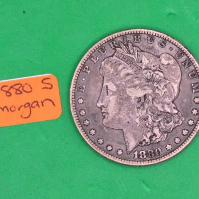 Sale Photo Thumbnail #303: 1880 S Morgan Dollar 