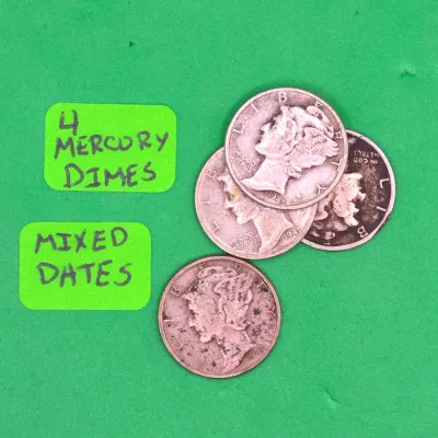 Sale Photo Thumbnail #319: Mercury Dimes 