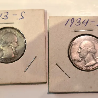Silver Washington Quarters 