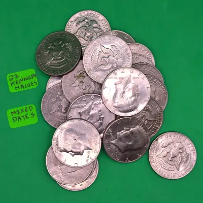 Sale Photo Thumbnail #314: Kennedy Half Dollars