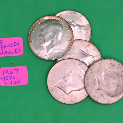 Sale Photo Thumbnail #317: Kennedy Half Dollars 