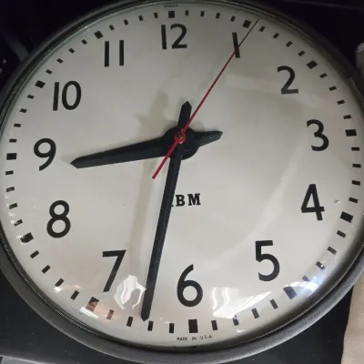 IBM Wall Clock