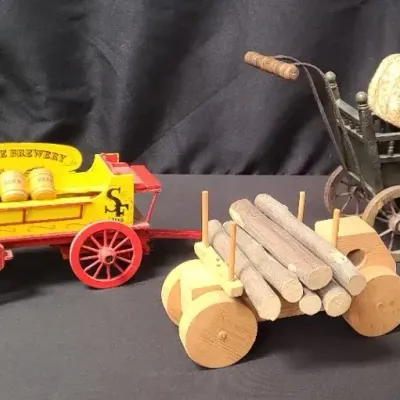 Trio Of Toys From Another Time - Decorative Display Items 