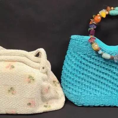 Vintage Lumured and Cappelli Handbags