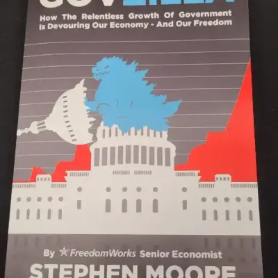 Signed Book "Govzilla" by Stephen Moore