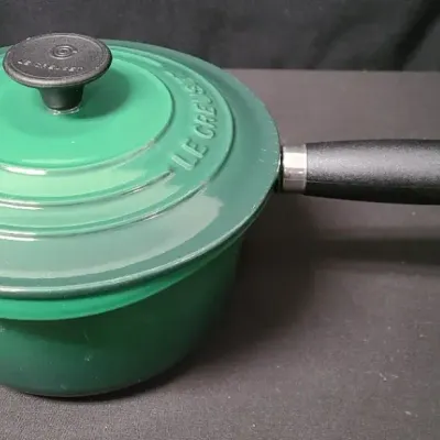 Le Creuset Green Cookware