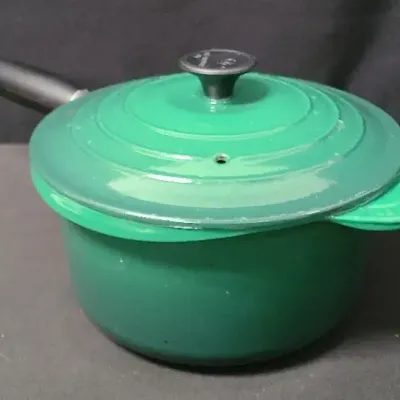 Le Creuset Green Pot