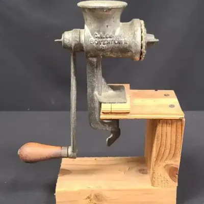 Vintage Keystone Meat Grinder #10