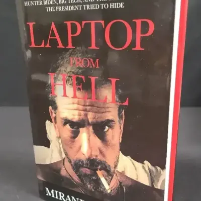 Signed Book "Laptop From Hell" by Miranda Devine