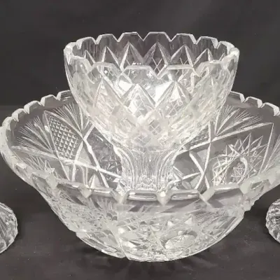 Crazy For Crystal & Cut Glass - Classic Decor & Service Items