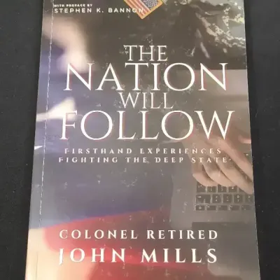 Signed Book "The Nation Will Follow" by John Mills