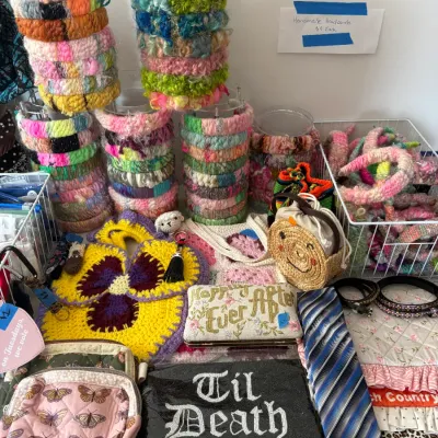 Sale Photo Thumbnail #28: Handmade Headbands, Handbags & Accessories